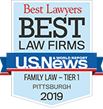 Best Lawyers | Best Law Firms | U.S. News | Family Law - Teir 1 | Pittsburgh | 20192019