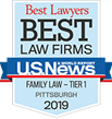 Best Lawyers | Best Law Firms U.S. News | Family Law - Tier 1 | Pittsburgh | 2019
